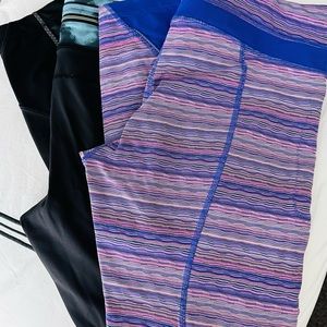 Two Pair of Lululemon Leggings Size 12